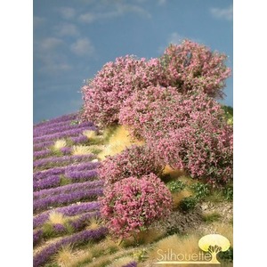 MiniNatur: Małe różowe rododendrony 2 cm (5 szt)