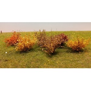 MiniNatur: Późnojesienne krzewy 3 cm (3 szt)