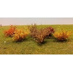 MiniNatur: Późnojesienne krzewy 4,5 cm (3 szt)