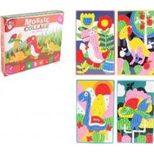 Mozaika wyklejanka Dinozaur