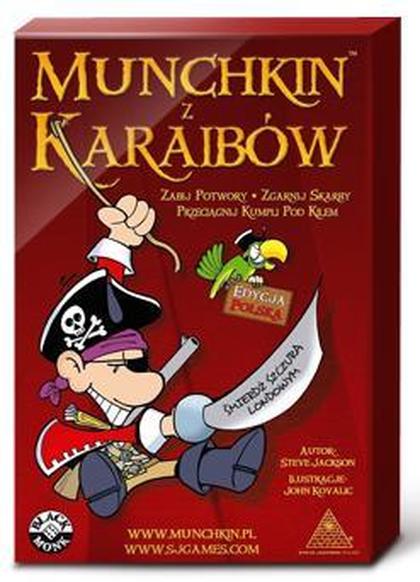 Munchkin z Karaibów BLACK MONK