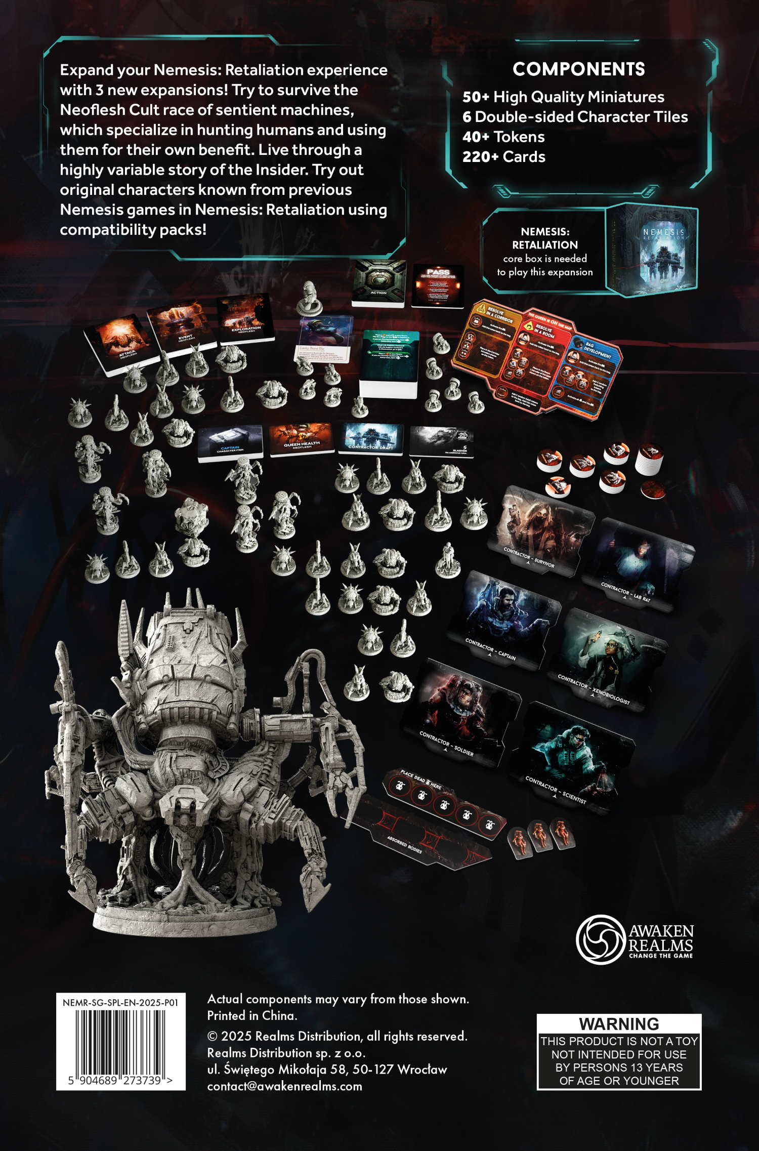 Nemesis: Retaliation - Stretch Goals