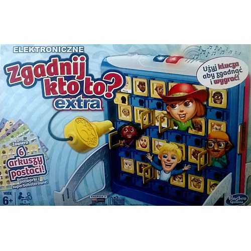 NOWE ZGADNIJ KTO TO EXTRA Hasbro