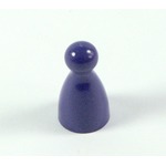 Pionki do gry z główką - fioletowe - pakiet 100 szt.