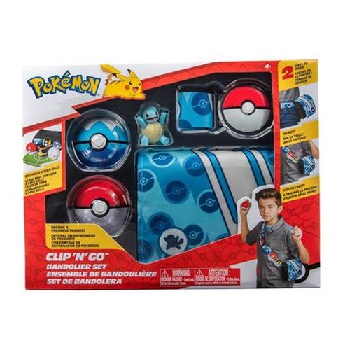Pokemon: Clip\'N\'Go Bandolier Set (Squirtle)