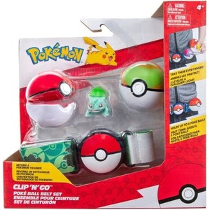 Pokemon: Pas Clip 'N' Go Pokeball Premium + Bulbasaur