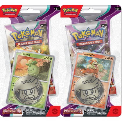 Pokemon TCG: SV 02 Checklane Blister Mix