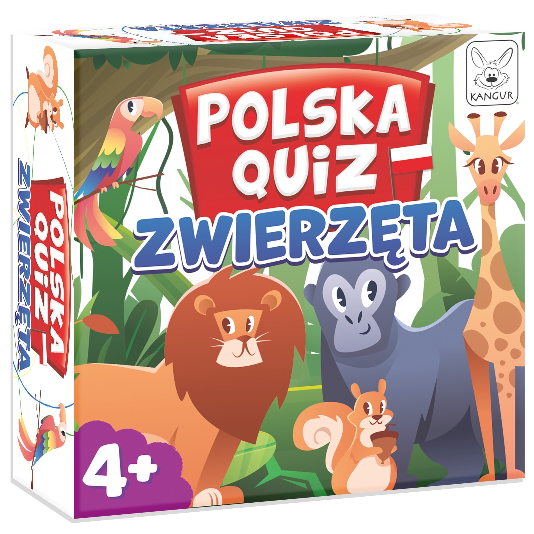 Polska Quiz: Zwierzęta 4+