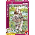 PQ Puzzle 100 el. Wesołe wydry