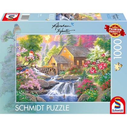 PQ Puzzle 1000 el. ABRAHAM HUNTER Szemrzący strumień