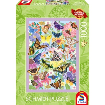 PQ Puzzle 1000 el. Kolorowe motyle