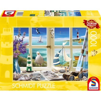 PQ Puzzle 1000 el. Okno na morze