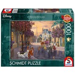 PQ Puzzle 1000 el. THOMAS KINKADE Aryskotraci (Disney)