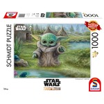 PQ Puzzle 1000 el. THOMAS KINKADE Baby Yoda (Star Wars - The Mandalorian)