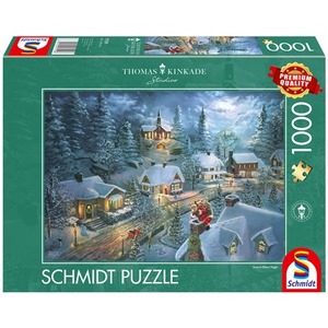 PQ Puzzle 1000 el. THOMAS KINKADE Cicha noc