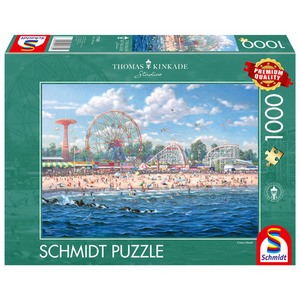 PQ Puzzle 1000 el. THOMAS KINKADE Coney Island / Nowy Jork