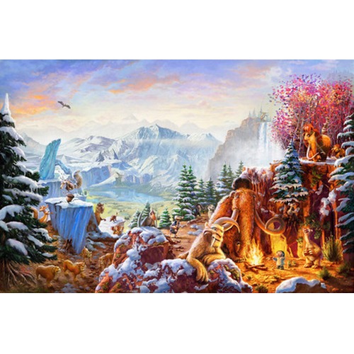 PQ Puzzle 1000 el. THOMAS KINKADE Epoka lodowcowa