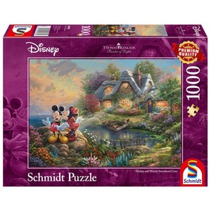 PQ Puzzle 1000 el. THOMAS KINKADE Myszka Miki & Minnie (Disney)