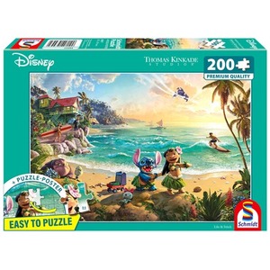 PQ Puzzle 200 el. THOMAS KINKADE Lilo & Stich (Disney)