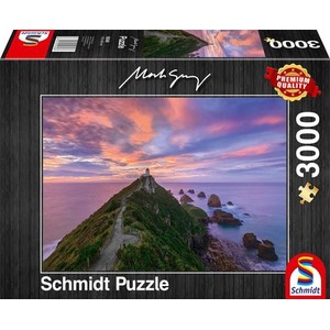 PQ Puzzle 3000 el. MARK GRAY Nugget Point / Nowa Zelandia