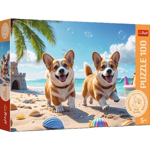 PUZZLE 100 Corgi piesek 16536