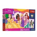 Puzzle 100 Disney Księżniczki + plakat TREFL