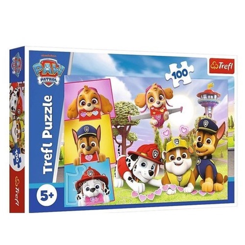 Puzzle 100 Dziewczyny Psi Patrol TREFL