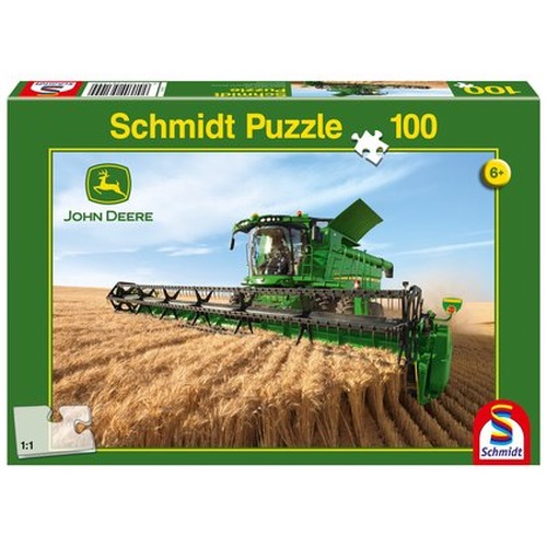 Puzzle 100 el. JOHN DEERE Kombajn S690