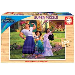 Puzzle 100 el. Nasze magiczne Encanto - Disney (drewniane)