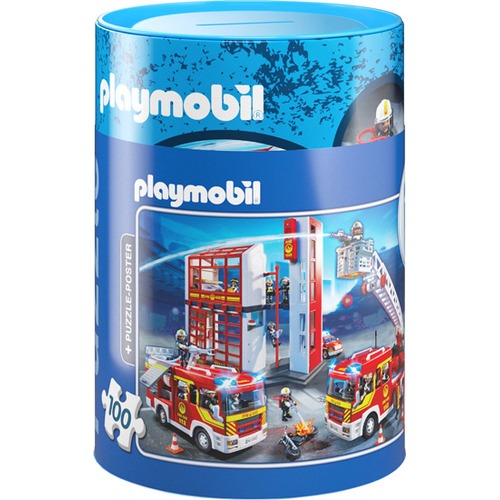 Puzzle 100 el. SKARBONKA - Playmobil