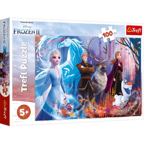 Puzzle 100 elementów Frozen 2 - Magia Krainy Lodu