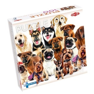 Puzzle 100 Group of Cute Dogs