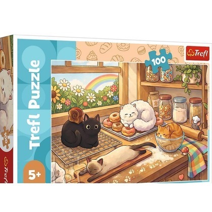 Puzzle 100 Kociaki łobuziaki TREFL