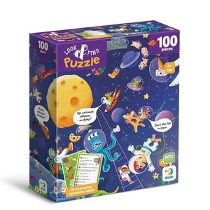Puzzle 100 Look&Find Szalony kosmos