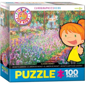 Puzzle 100 Smartkids Monets Garden by Claude Mo 6100-4908