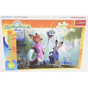 PUZZLE 100 Tajemnice Zootopii  Disney Zootopia 2 16523