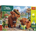 Puzzle 100 Urocza krówka TREFL
