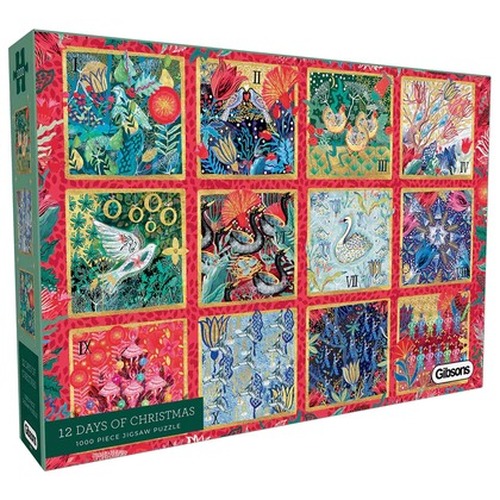 Puzzle 1000 12 dni świąt Bożego Narodzenia 113740