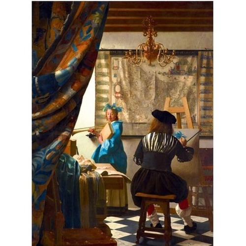 Puzzle 1000 Alegoria malarstwa, Johannes Vermeer