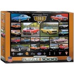 Puzzle 1000 American Cars of the 1960s 6000-0677
