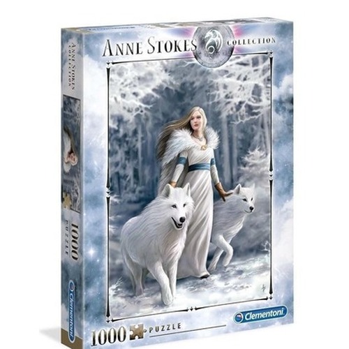 Puzzle 1000 Anne Stokes Collection Winter Guardian