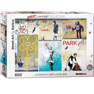 Puzzle 1000 Banksy Street Art.