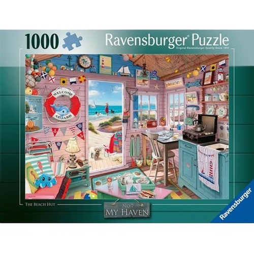 Puzzle 1000 Chatka na plaży