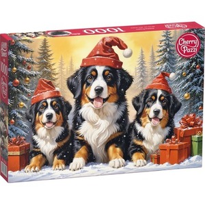 Puzzle 1000 CherryPazzi Holiday Puppies 31254