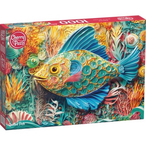 Puzzle 1000 CherryPazzi Quilled Fish 30806