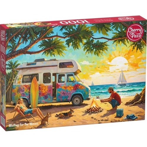Puzzle 1000 CherryPazzi Waiting for the Waves 31346 