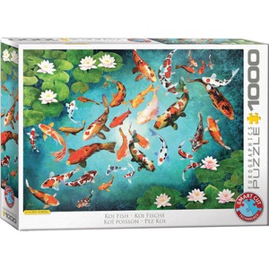 Puzzle 1000 Colorful Koi 6000-5696