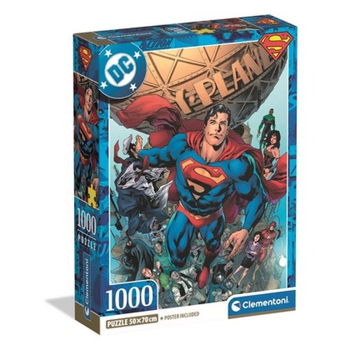 Puzzle 1000 Compact DC Superman 37505