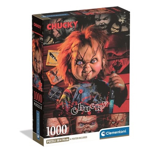 Puzzle 1000 Compact Horror Collection Chucky 37099