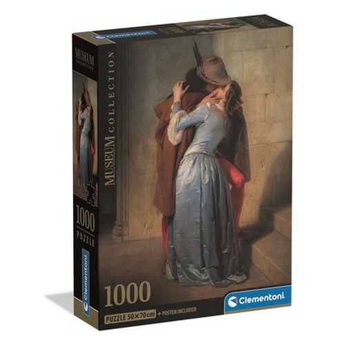 Puzzle 1000 Compact Museum Hayes the kiss 37064